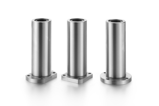 Hochpräzisions-LMWF6LUU-Flanzen-Linearlager aus Material GCR15 / PA66
