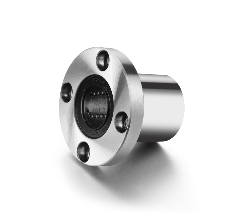 Glatte Flansche Typ 16mm LMES-Serie Lineare Bewegungsleitlager für Graver